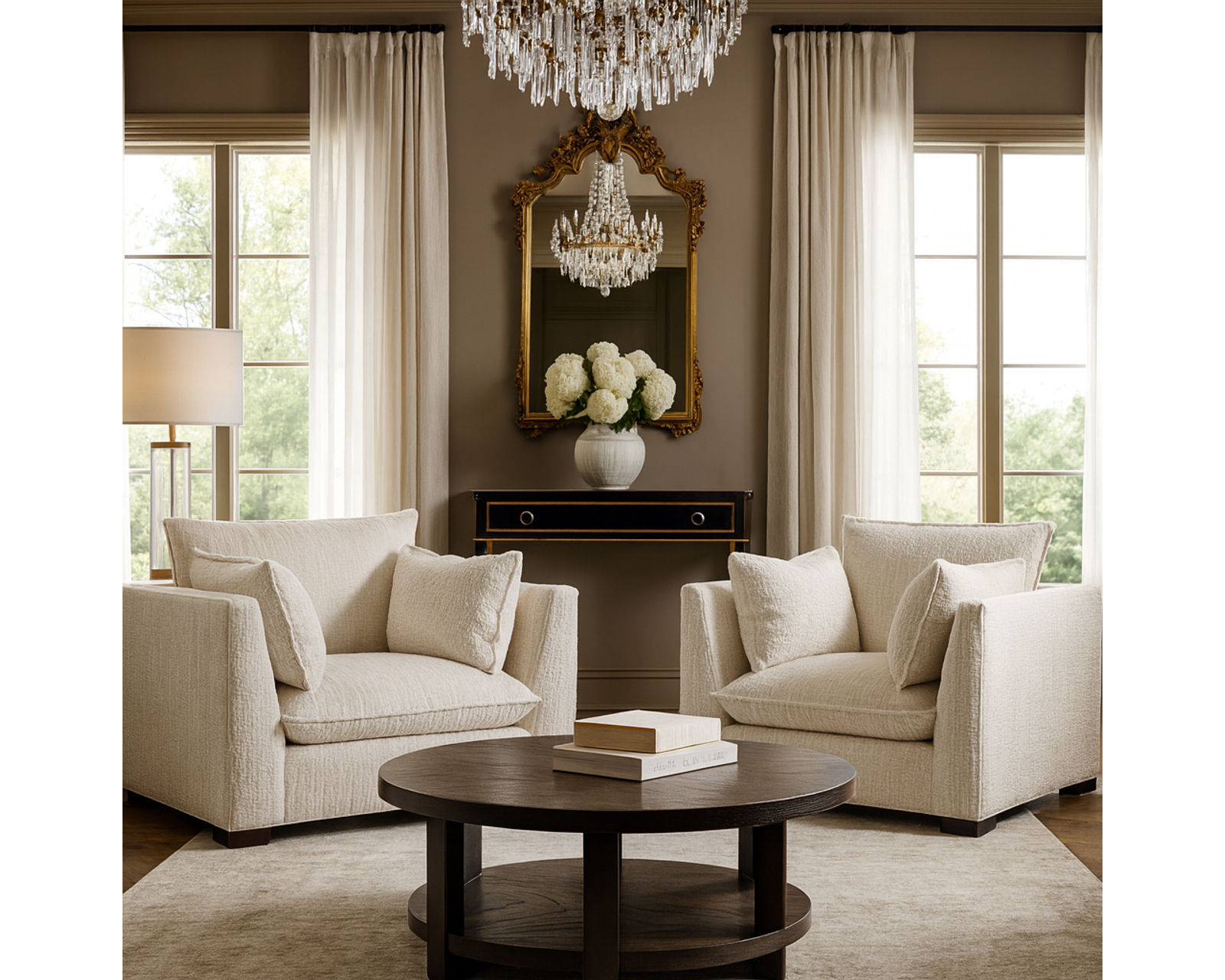 Carson 96" Two Cushion Sofa (+69 fabrics) - Carson Accent Chair