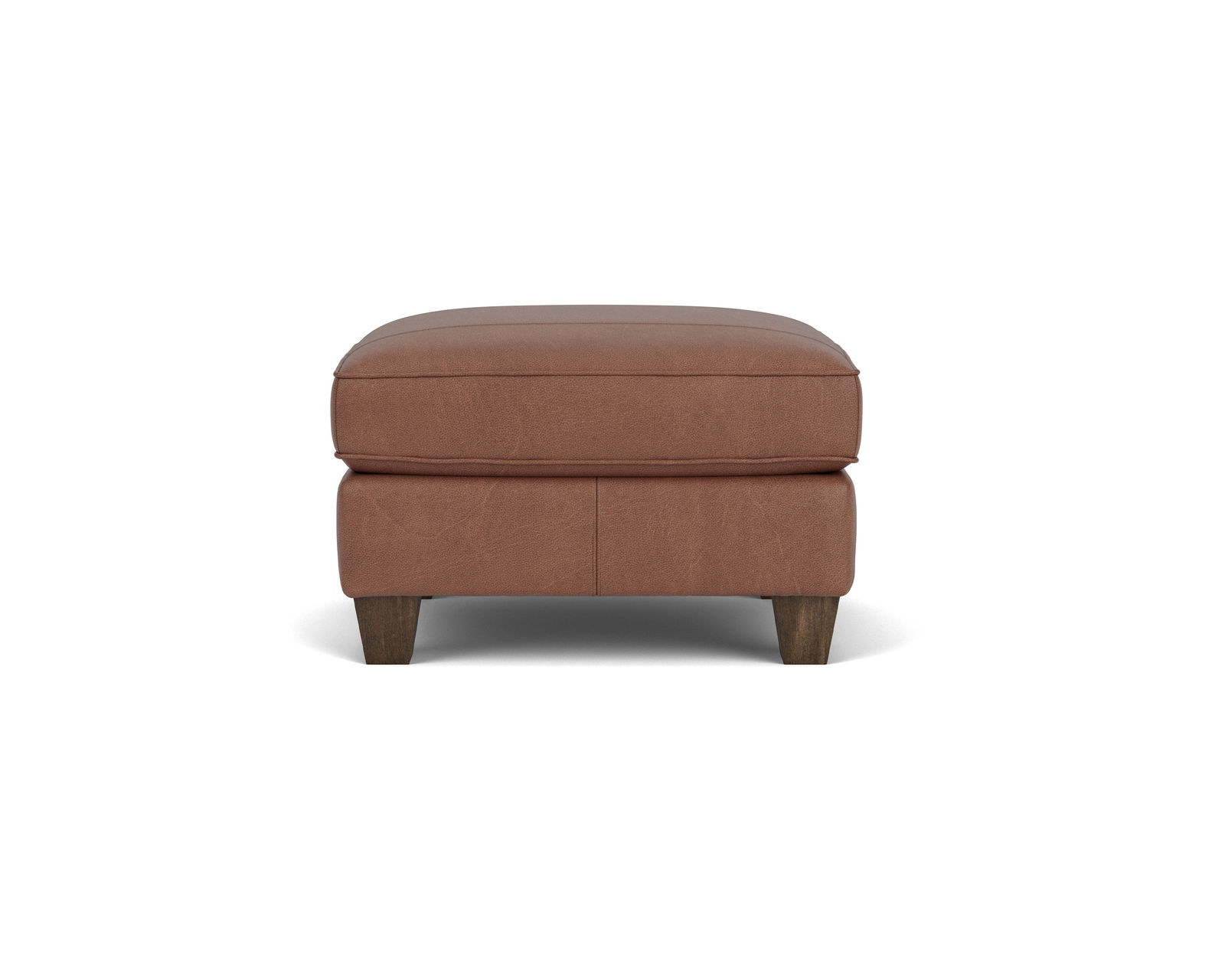 Dana 82" Stationary Leather Sofa (Leather choices) - Features the Flexsteel Blue Steel Seat Spring never needs replacing.