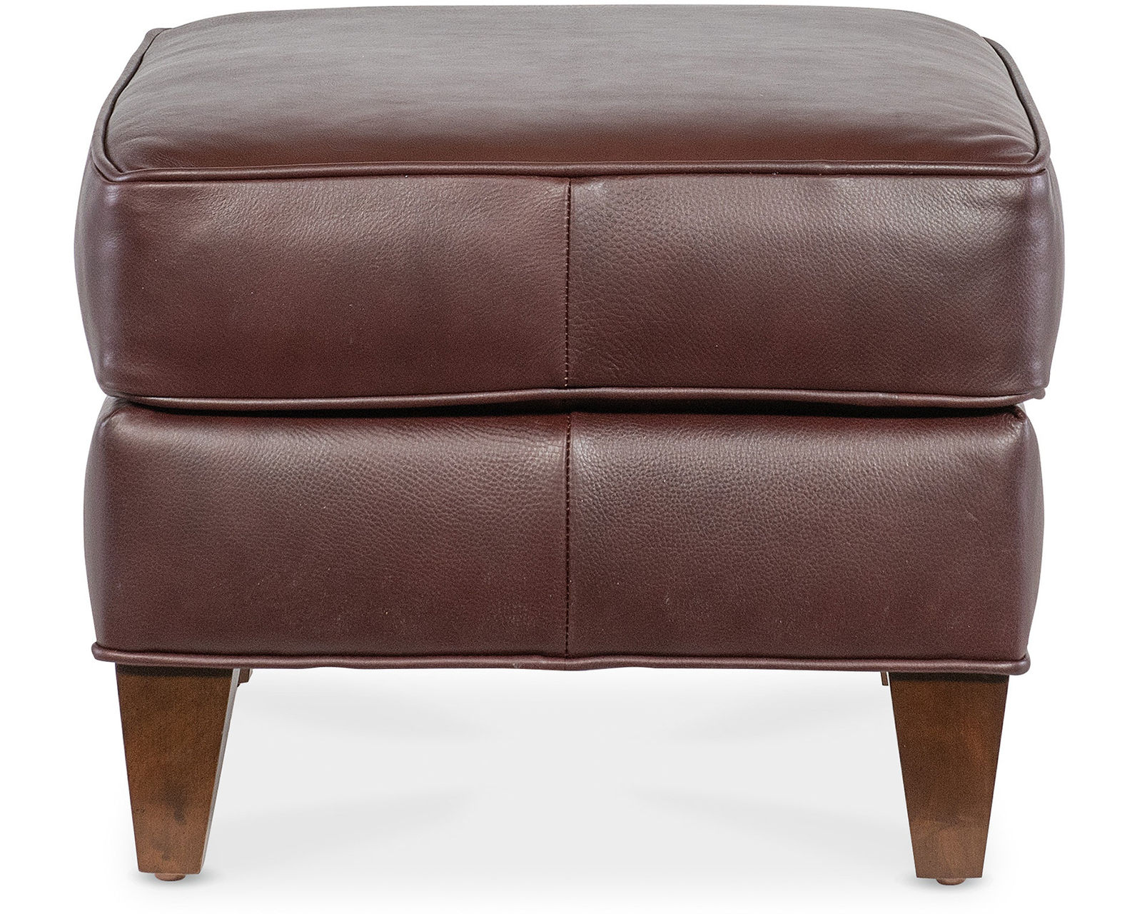 Bradington Young Tatum 626 Sofa (12 leathers) 8-Way Hand Tied - Tatum 22" x 29" Ottoman