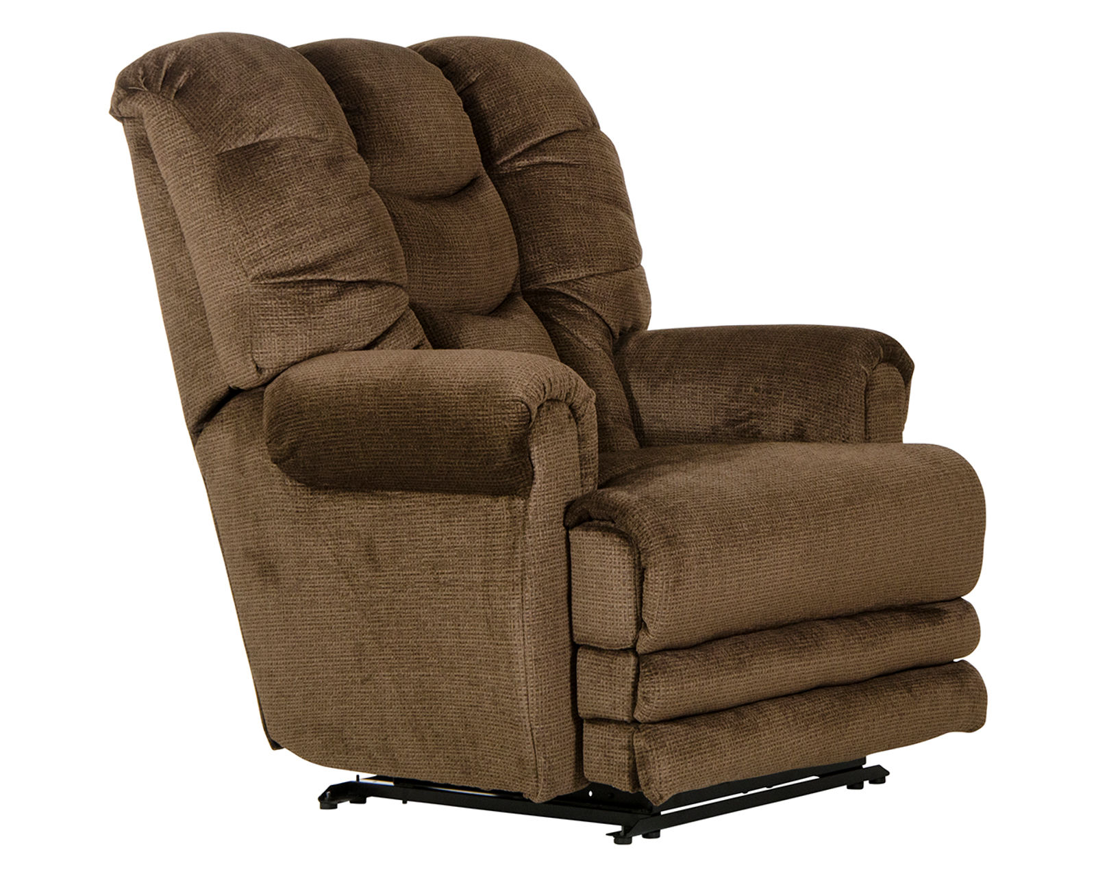 Malone Big Man's Lay Flat Power Recliner Big & Tall Strength. Lay-Flat Comfort (3 colors) - 400 lb Weight Capacity