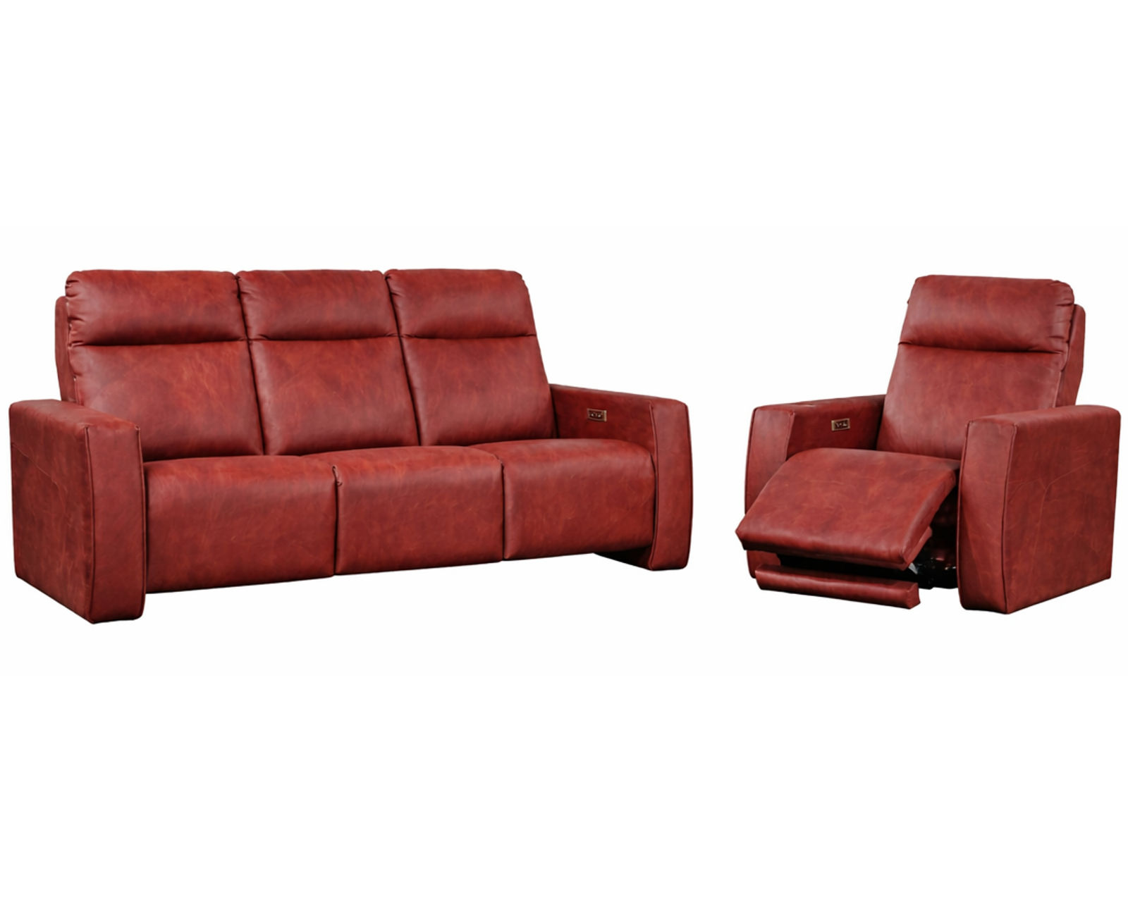 Faith Dual Power Reclining Sofa — Available in Standard & Wide Cushions, 140+ Leather Options, and 79", 83", or 111" Widths - Luxury Seating, Smart Investment