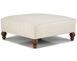 Renelle 38" Square Cocktail Ottoman (+100 fabrics)