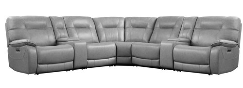 Layout D: Seven Piece Reclining Sectional 131.5" x 131.5"