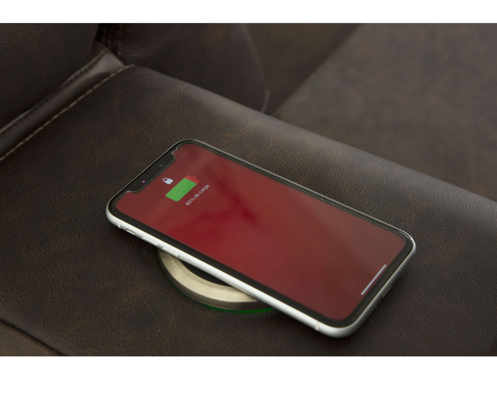 Armina 44010 Power Headrest Power Reclining Sectional (+100 leathers) - Wireless Charging