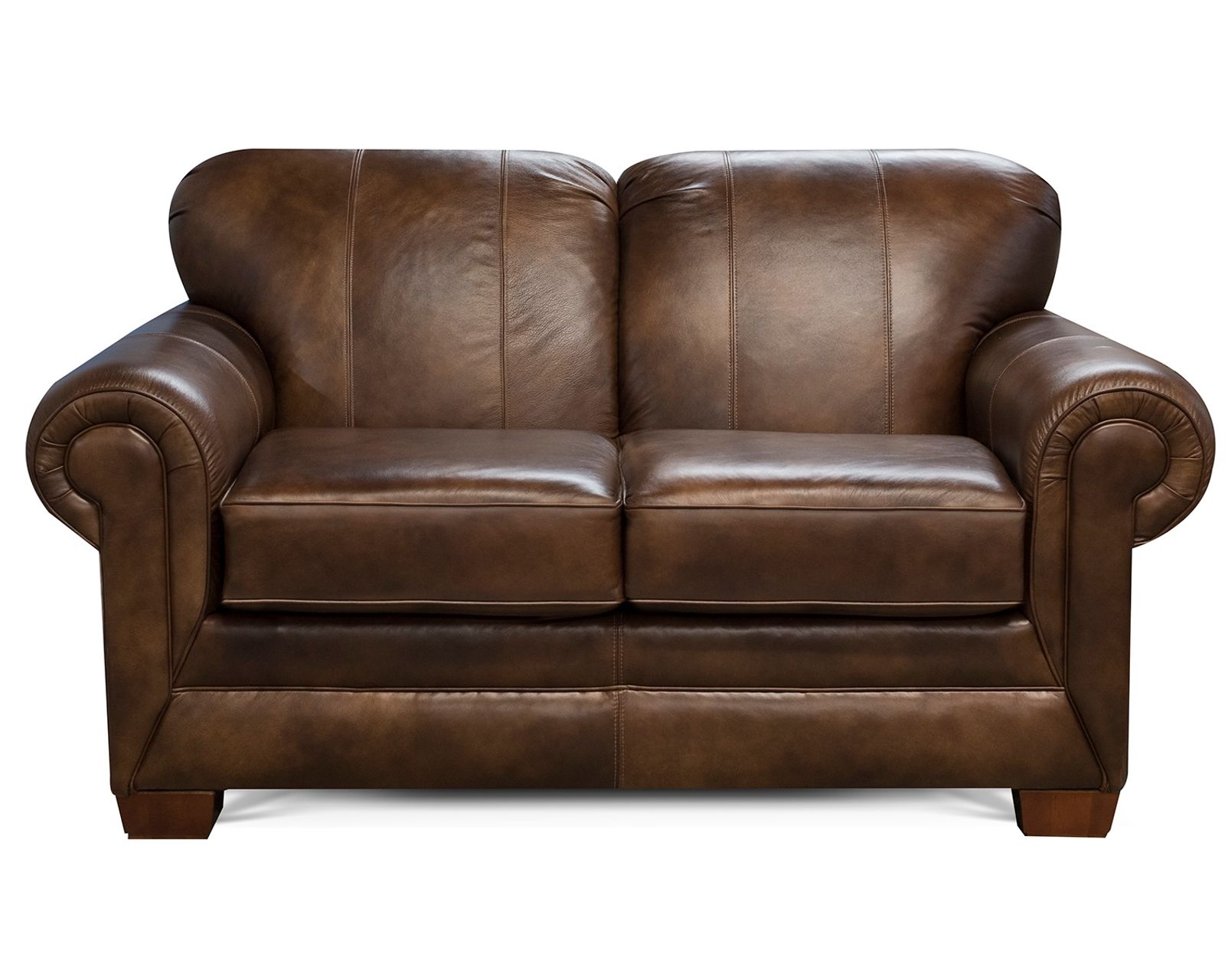 Monroe 87" Leather Sofa  (+29 Top-Grain Leathers) - Monroe 65" Leather Loveseat