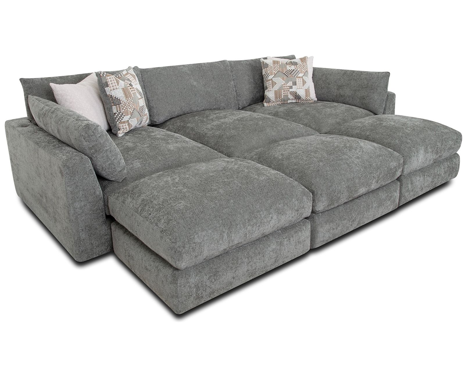 Seurat 965 Modular EXTRA Deep Seated Sectional (Stretch Out. Settle In. Stay Awhile)