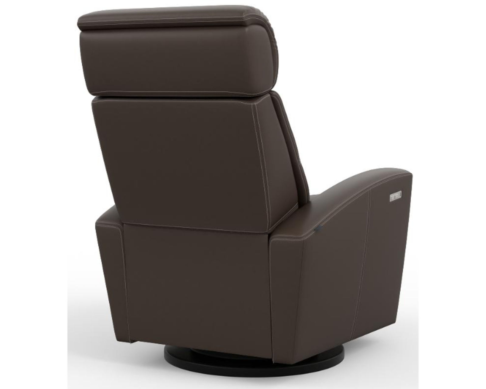 Milan Swivel Glider Power Headrest Power Recliner Brown (In stock - Fast Shipping) - Milan Swivel Glider Power Headrest Power Recliner Brown (In stock - Fast Shipping)