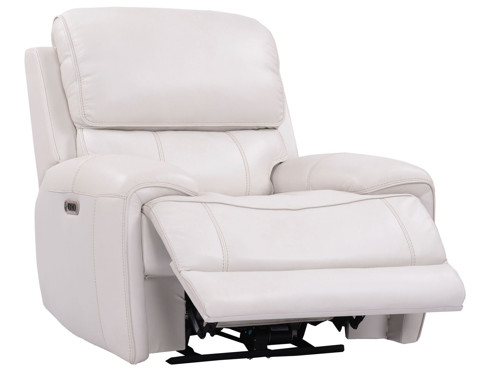 Empire Leather Power Headrest Power Recliner Ivory (In stock - Fast shipping)