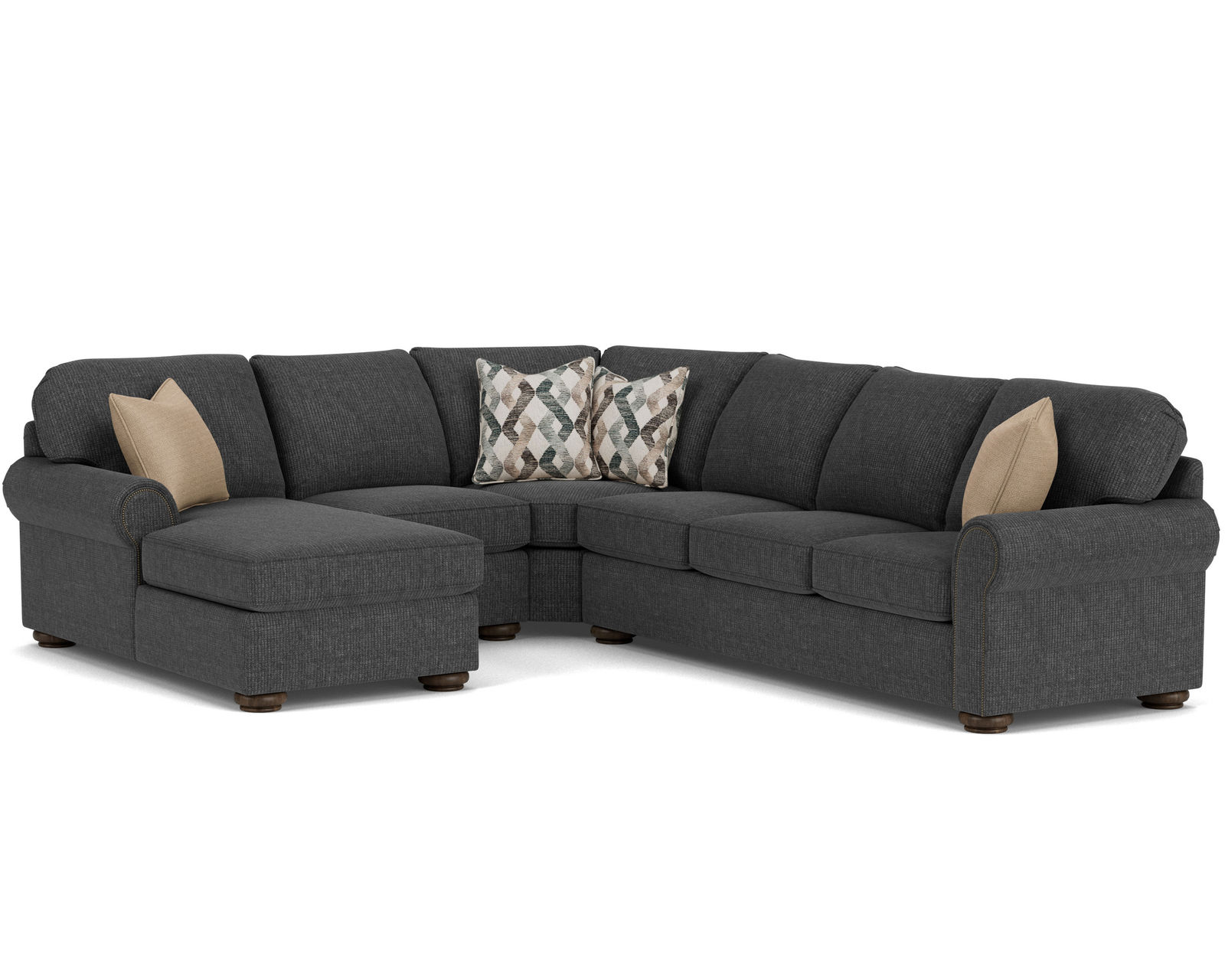 Preston 5536 Nailhead Sectional (100+ fabrics) 