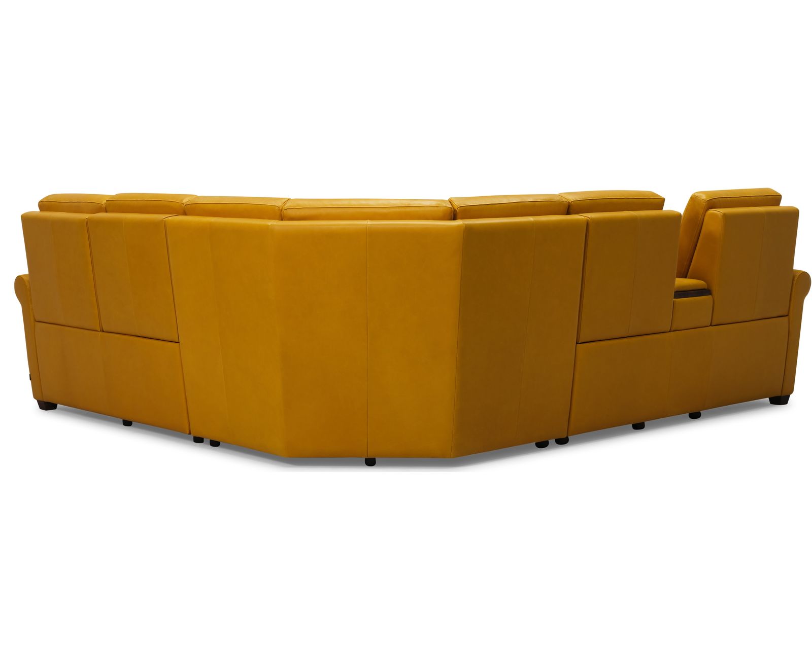 Essex 40112 Triple Power Reclining Sectional (+100 leathers) - Layout B: Three Piece Reclining Sectional (2 recliner) 110" x 98"