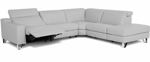 Layout M: Four Piece Reclining Sectional 123" x 109"(1 Recliner)