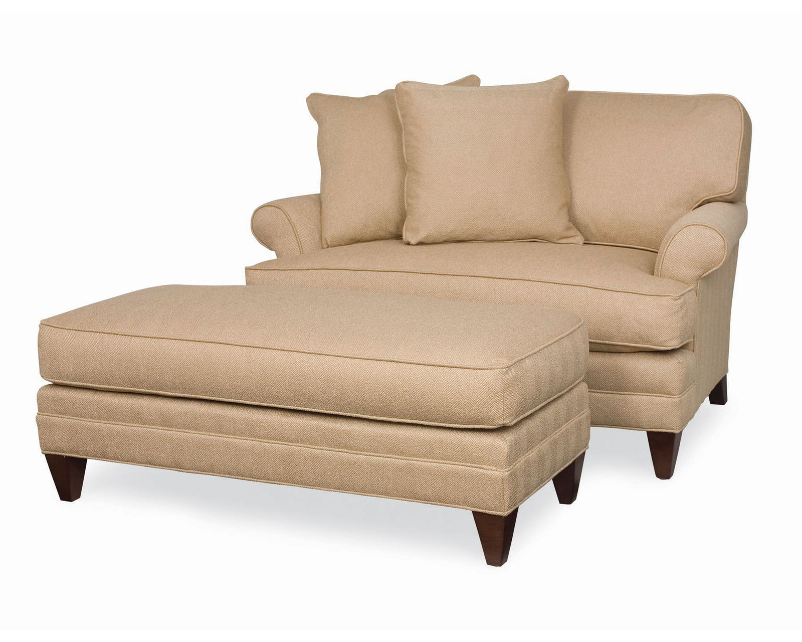 Klein 79" or 86" Sofa (+75 fabrics) - Oversized 51" Chair and 47" Ottoman