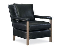 Liam Leather Nail Head Chair (+45 leathers)