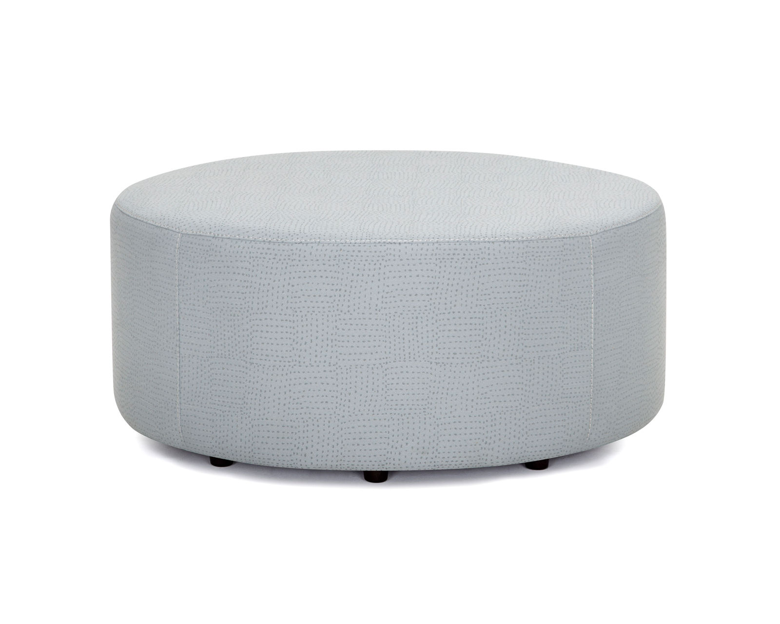 Kaia 94" Stationary Sofa (Includes Pillows) - Kaia Round Ottoman