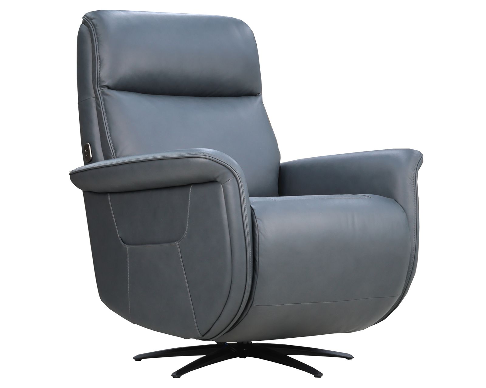 Haven Leather Zero Gravity Triple Power Swivel Recliner with Heat, Massage & Ventilation (2 colors) in stock