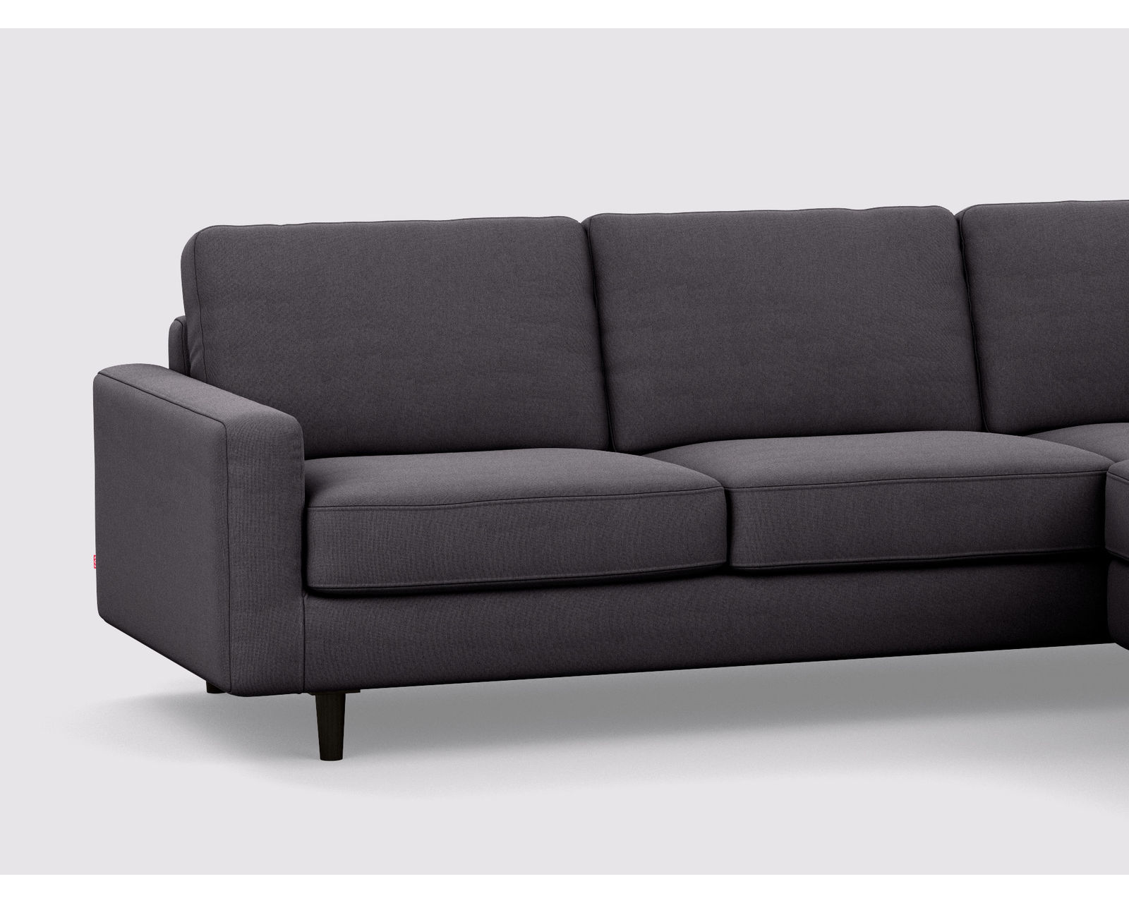 Oscar 77158 Sectional (95" x 95") +50 fabrics - Layout A:  Two Piece Sectional 95" x 95"