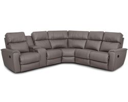 Enzo Three-Piece Reclining Sectional Putty (Modern Style. Customized Comfort. Built Around You)