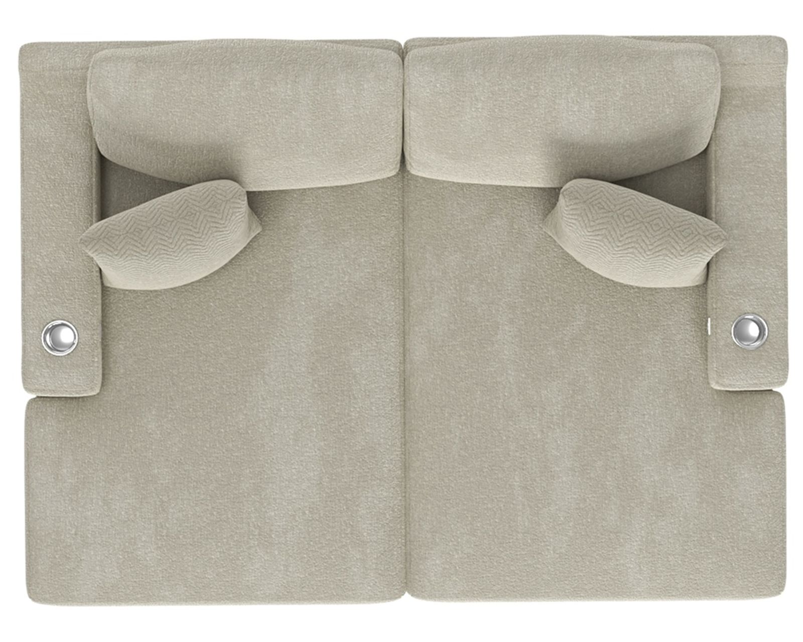 Cozy Double Wide 88" Home Theater Chaise (2 colors) Includes pillows - Furniture That Feels Like Home.