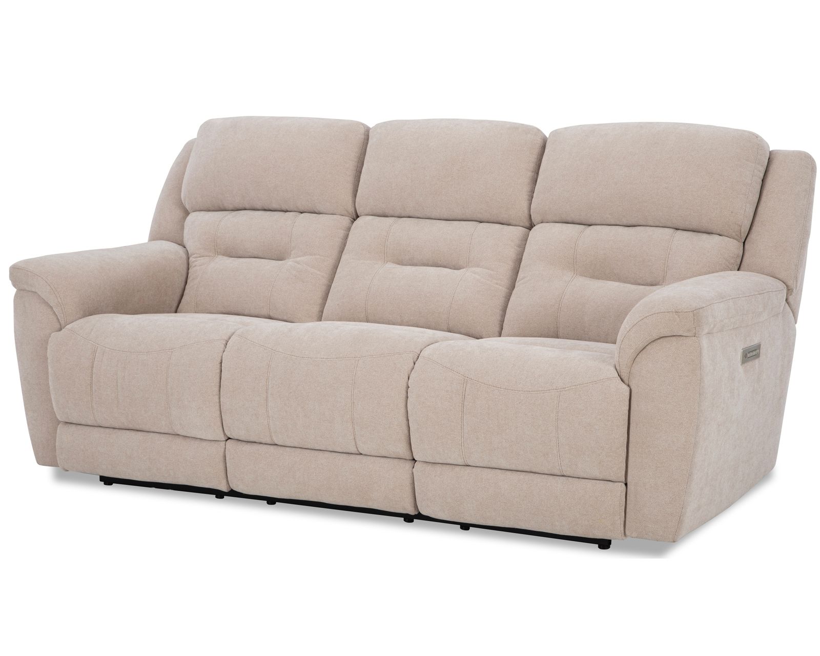 Knockout 89" Zero Gravity Triple Power Reclining Sofa Tan (In stock) - Knockout 89" Zero Gravity Triple Power Reclining Sofa
