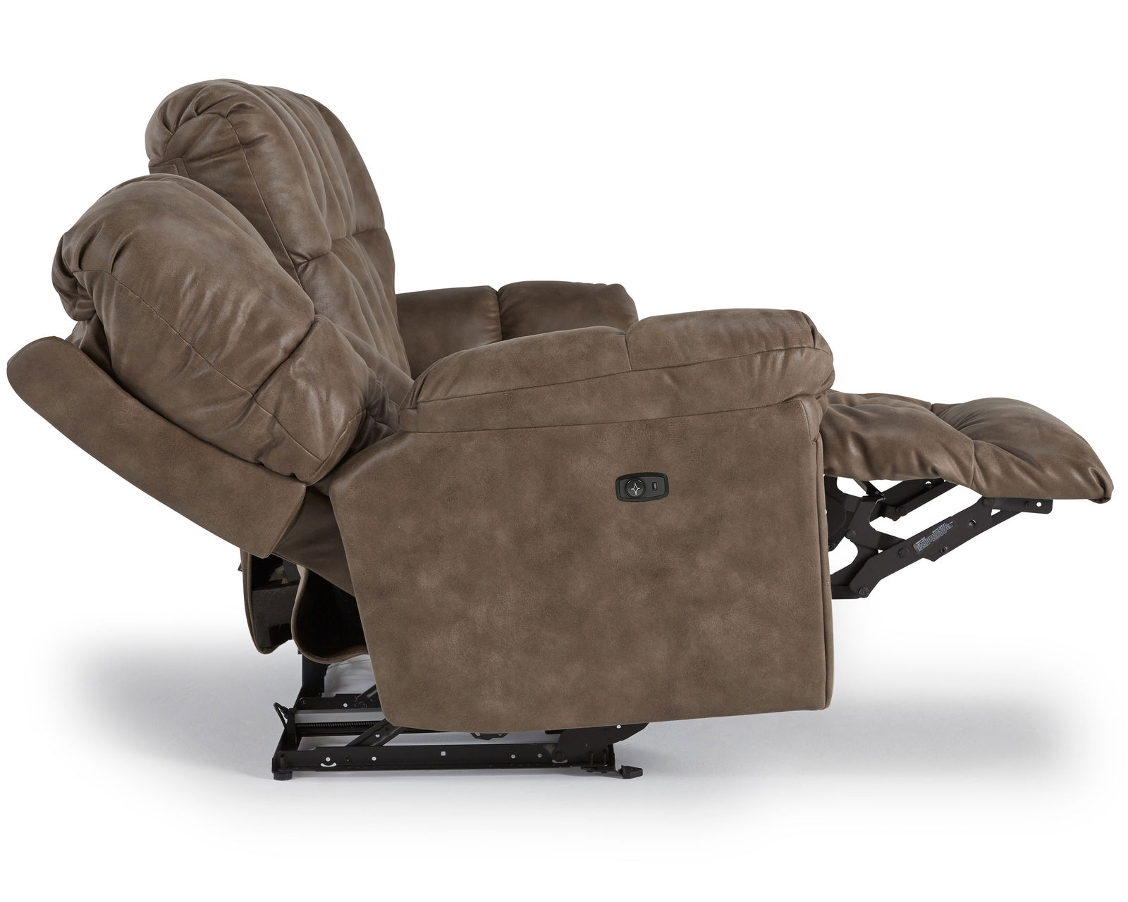 Lucas Double Reclining Sofa (+100 fabrics) 87" - Lucas Double Reclining Sofa