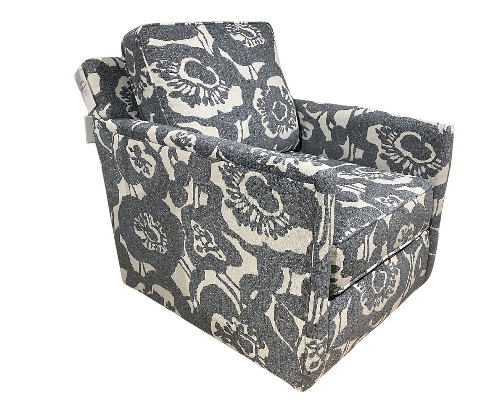 Missionary Salt 3 Piece Sectional (Includes Pillows) - Stylized Mist Swivel Glider