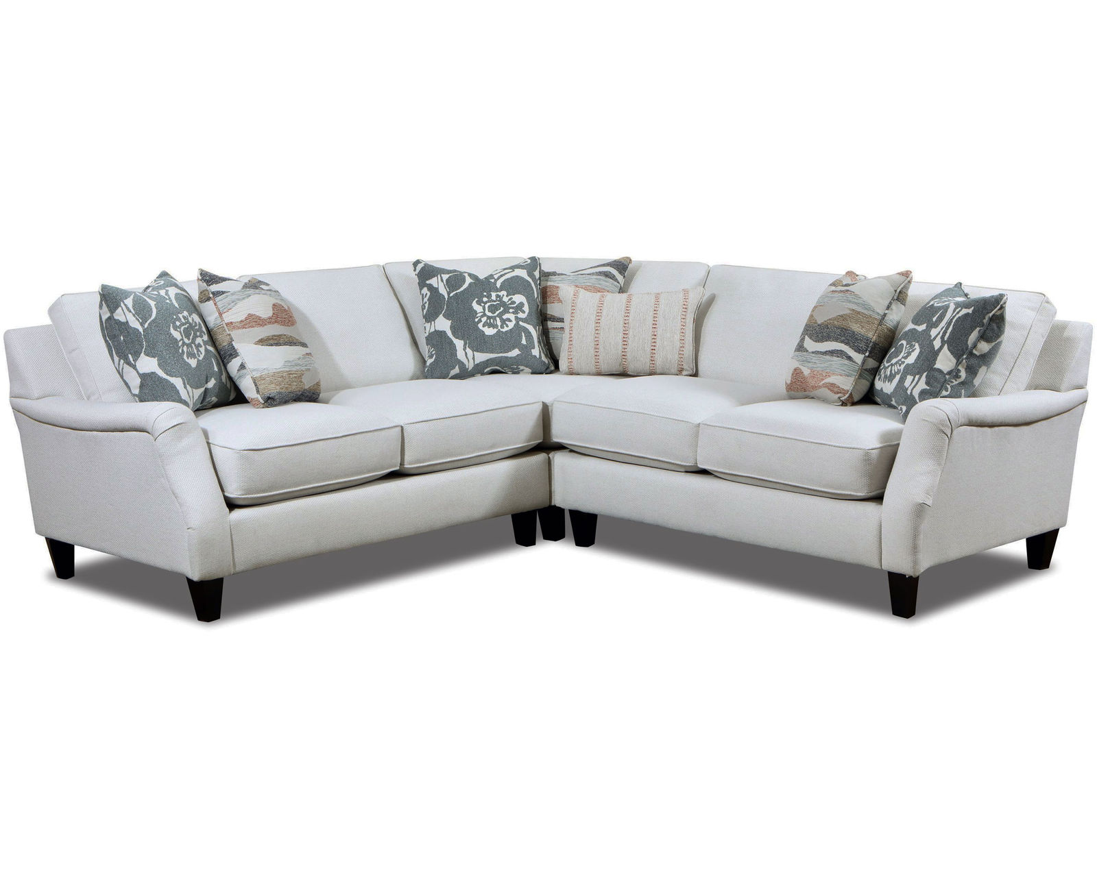 Missionary Salt 3 Piece Sectional (Includes Pillows) - Missionary Salt 3 Piece Sectional (Includes Pillows)