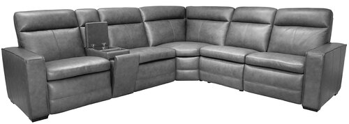 Layout B: Six Piece Reclining Sectional 112" x  99.5"  (4 recliners)