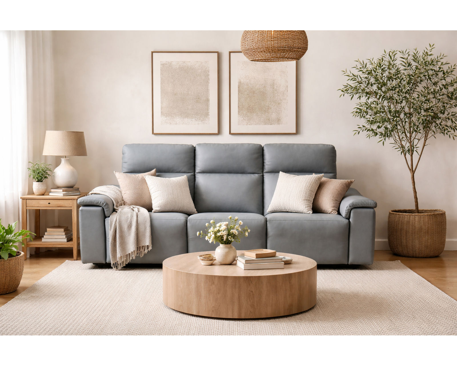 Kayce Reclining Sofa — Available in Standard & Wide Cushions, 140+ Leather Options, and 83", 86", or 115" Widths - Where Precision Craftsmanship Meets Everyday Living