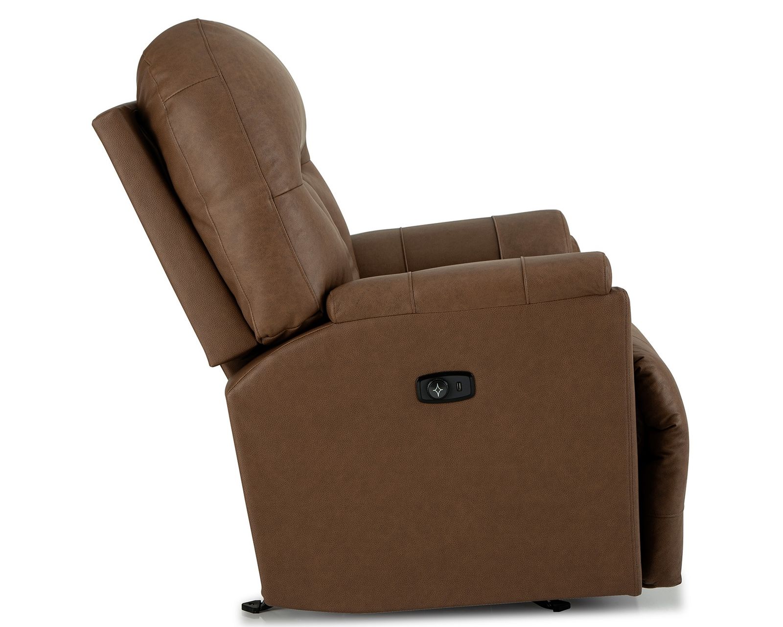 Suitably 88" Double Reclining Leather Sofa (+46 leathers) - Suitably Recliner - Space Saver - Rocker Recliner - Swivel Rocker Recliner