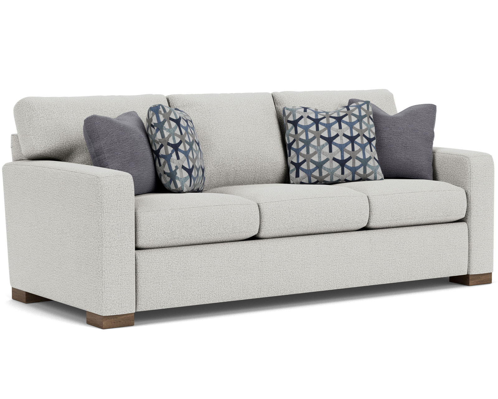 Bryant 7399 Sofa (+100 fabrics) 83" - High resiliency foam core seating cushions 2lb to 2.5 lb (Industry standard 1.8)