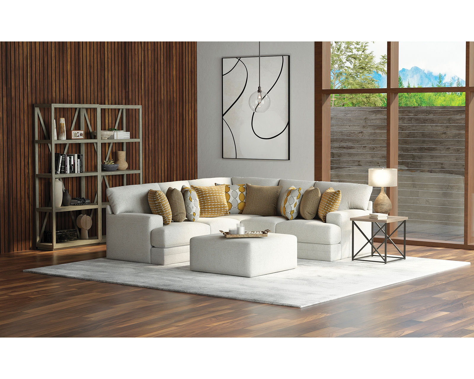 Tori 2240 Modular Sectional (Includes all pillows) - Sit Back. Relax. Love Your Home.