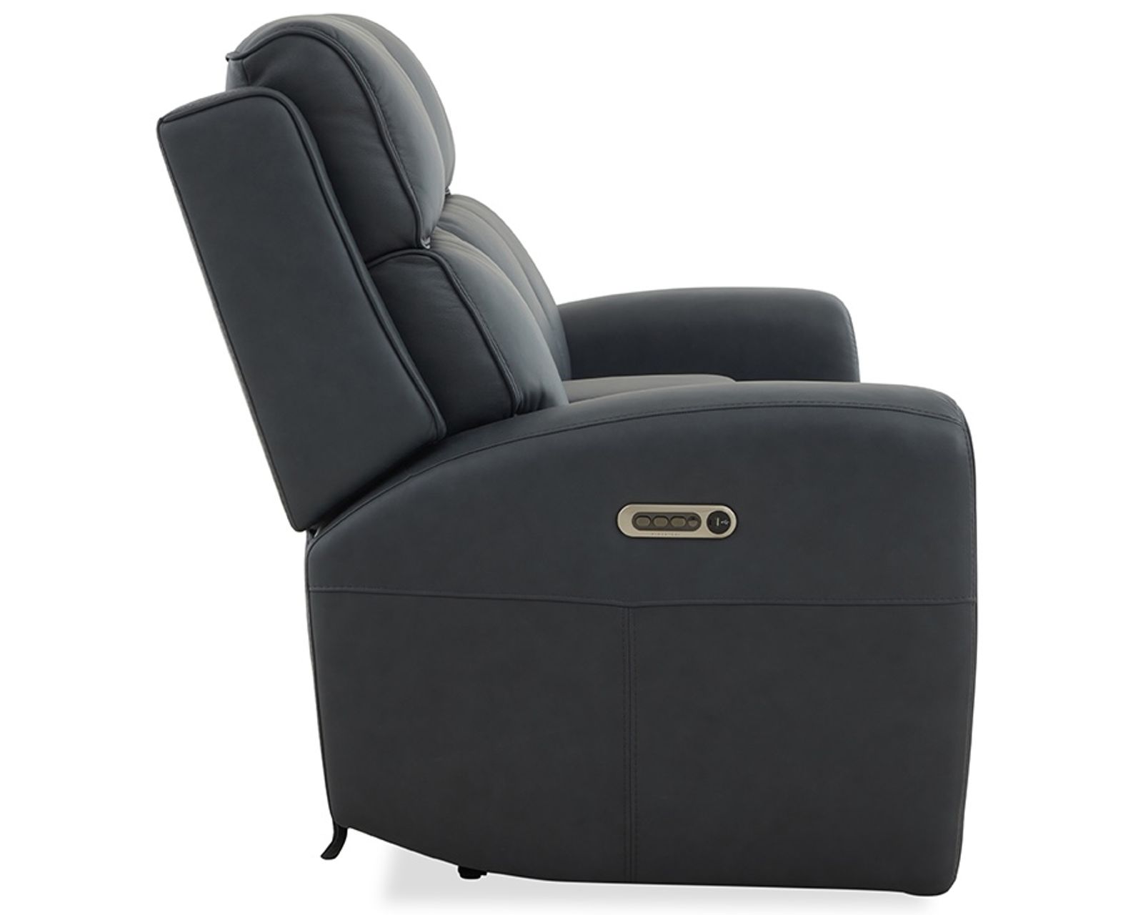 Warren 1848 Zero Gravity Triple Power Reclining Console Loveseat 77" (two colors) - Warren Triple Power Console Reclining Loveseat