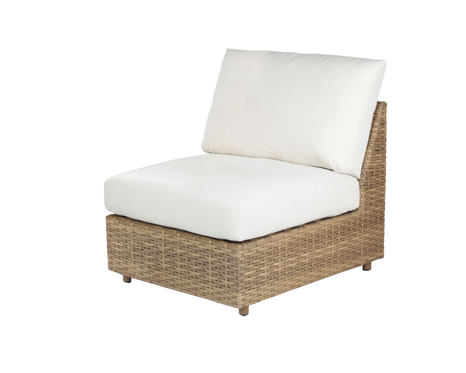 Campbell Outdoor Armless Chair (Made to order fabrics) - Campbell Outdoor Armless Chair 