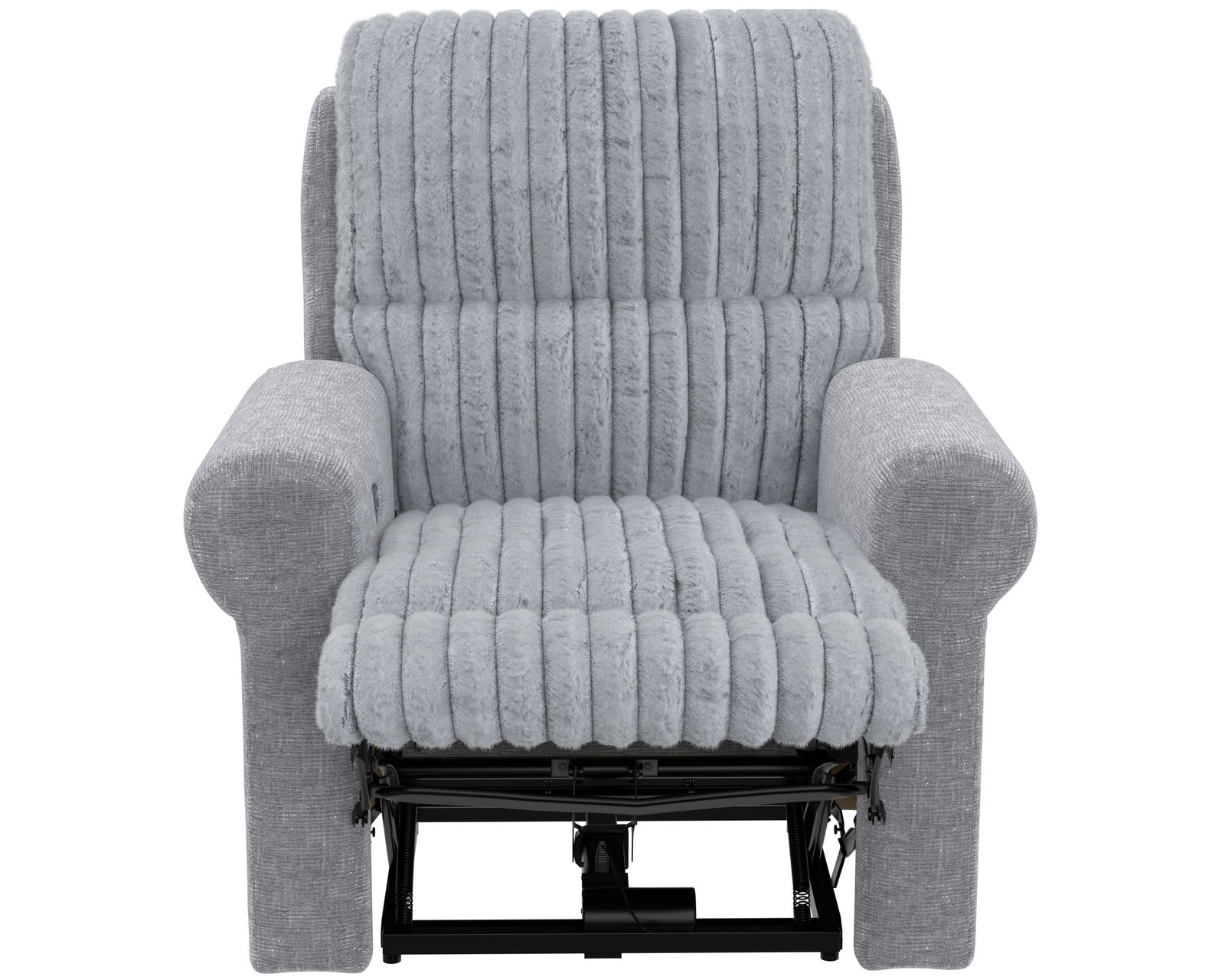 Foxy Rocker Recliner or Power Zero Gravity Recliner Fashion-Forward Comfort with Luxurious Faux Fur (two colors) - Relax Better. Live Better.