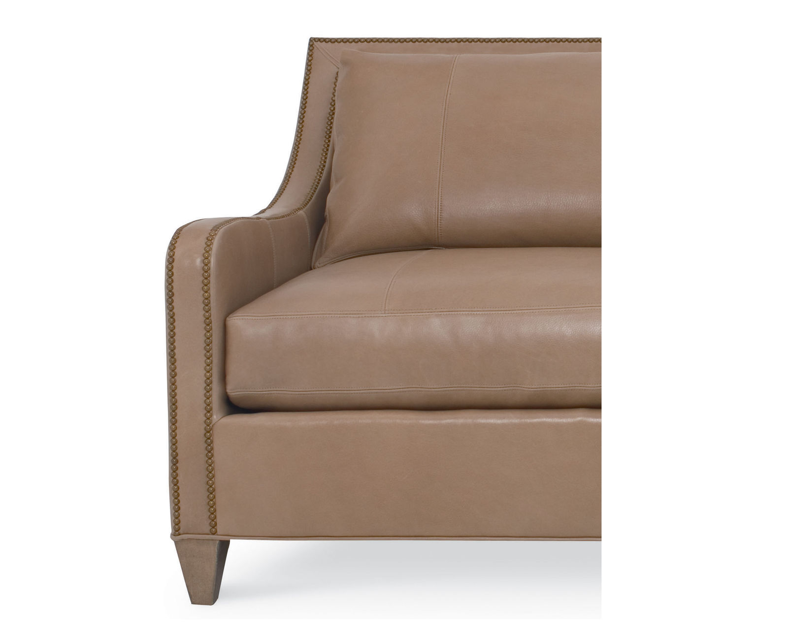 Ramsey 83" or 96" Leather Sofa (+45 leathers) - Ramsey 83" or 96" Leather Sofa