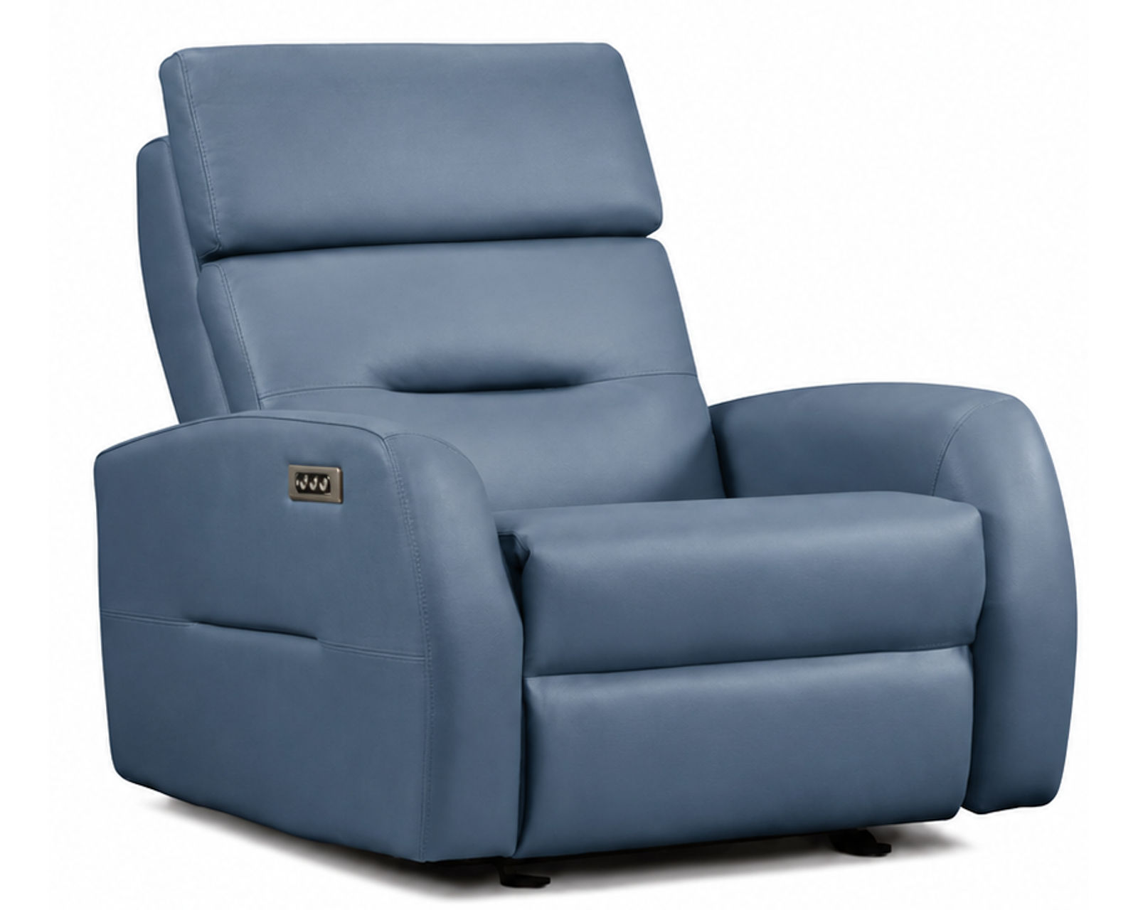Trey Dual Power Reclining Sofa — Available in Standard & Wide Cushions, 140+ Leather Options, and 76", 79", or 108" Widths - Available as a Recliner, Glider Recliner and Swivel Glider Recliner