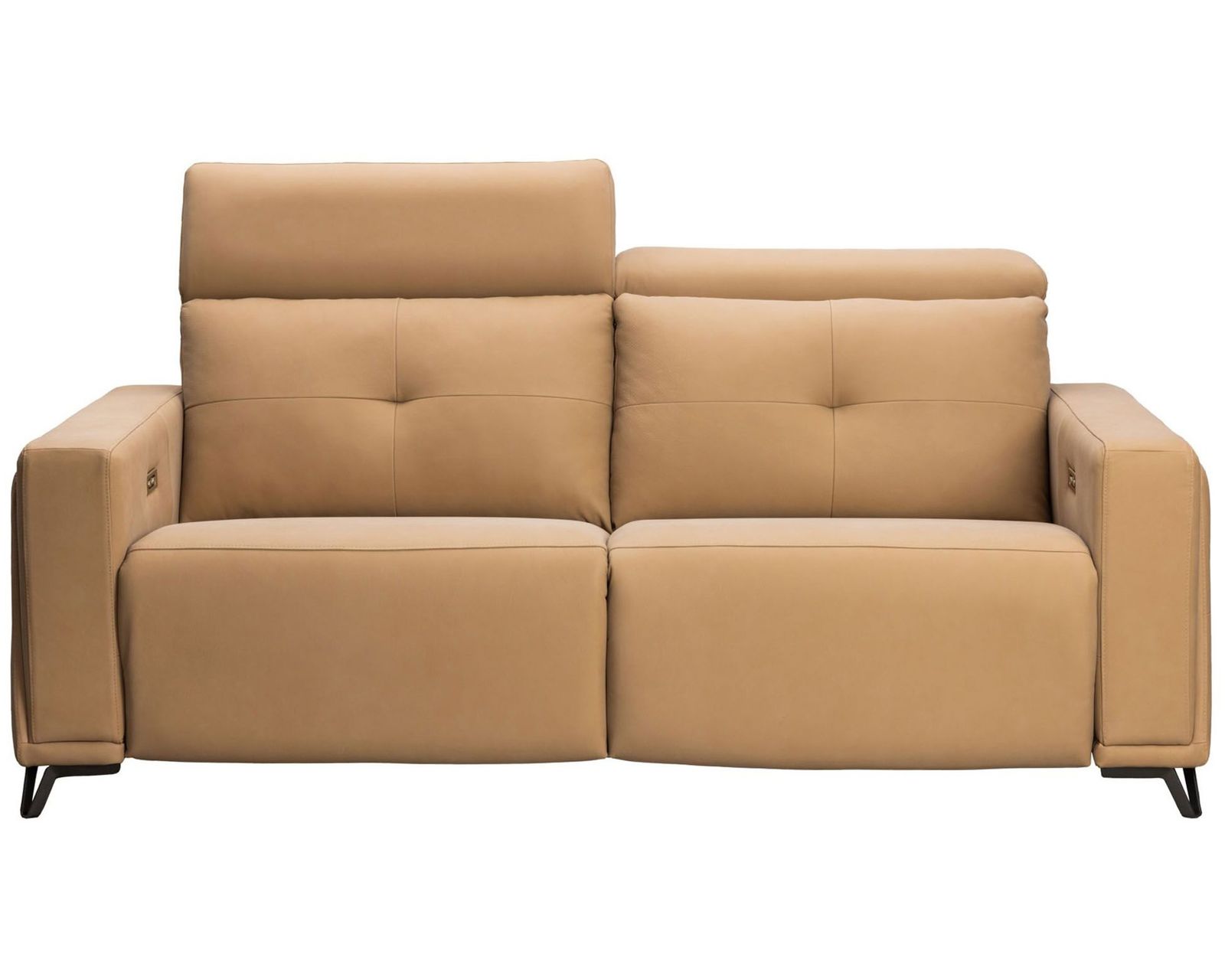 Mackenzie Dual Power Reclining Sofa — Available in Standard & Wide Cushions, 140+ Leather Options, and 80", 84", or 112" Widths