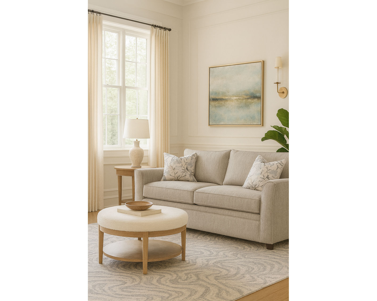 Northfield 85" Sofa (+69 fabrics) - Northfield 85" Sofa (two cushion)