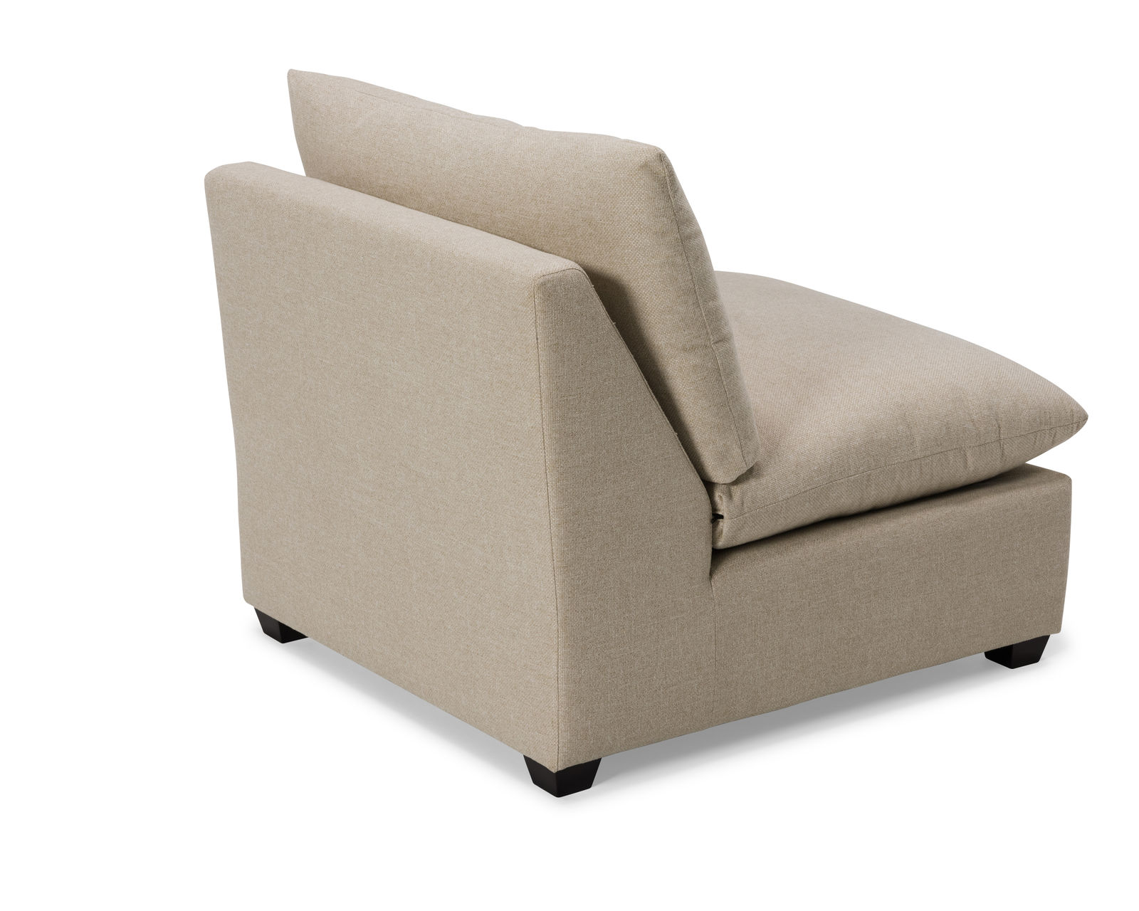 Laguna 77752 Stationary Sectional (+60 fabrics) - Laguna Armless Chair (finished all sides)