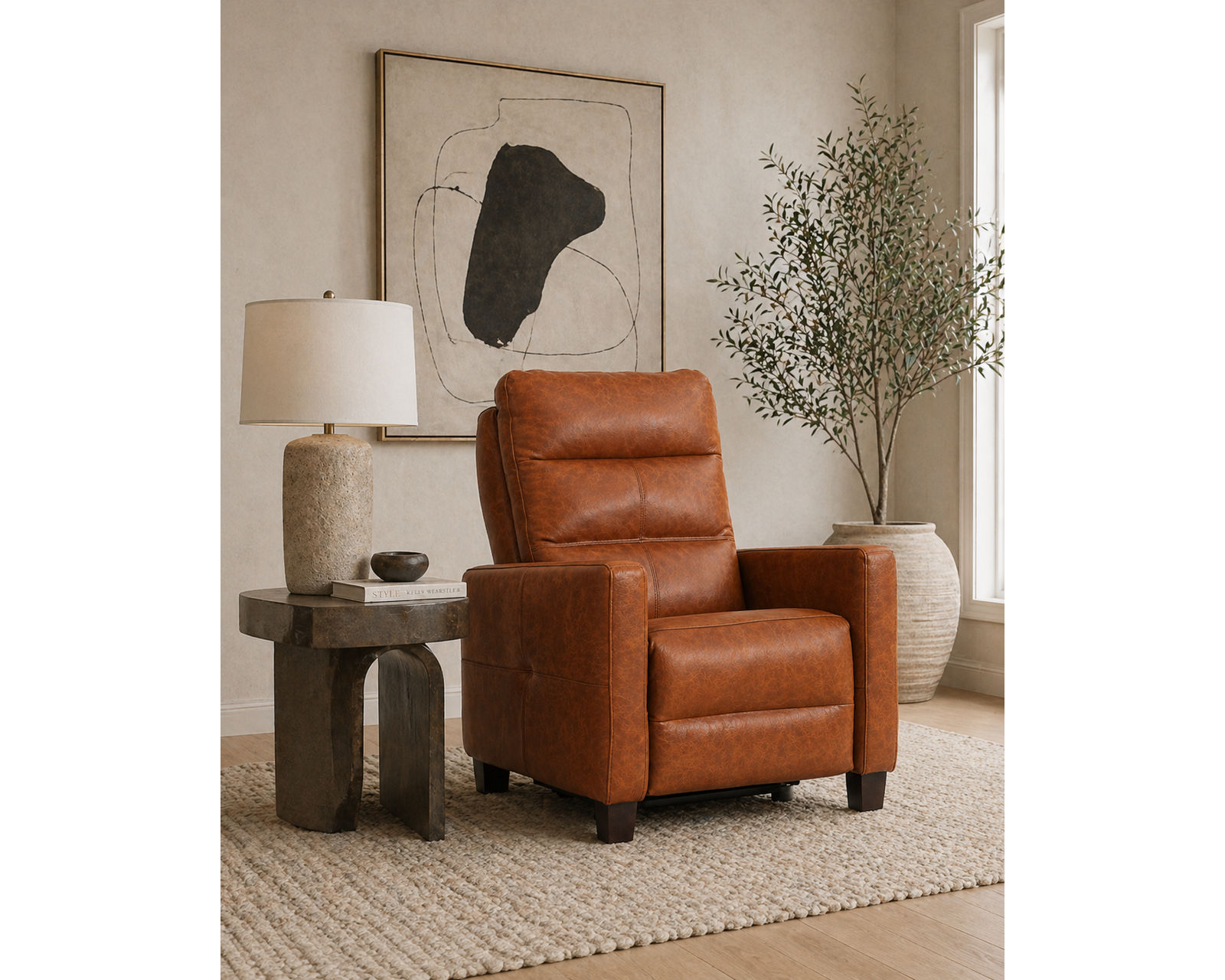 Elran Lane Dual Power Reclining Sofa — Available in Standard & Wide Cushions, 140+ Leather Options, and 75", 79", or 107" Widths - Crafted to Last. Designed to Impress.