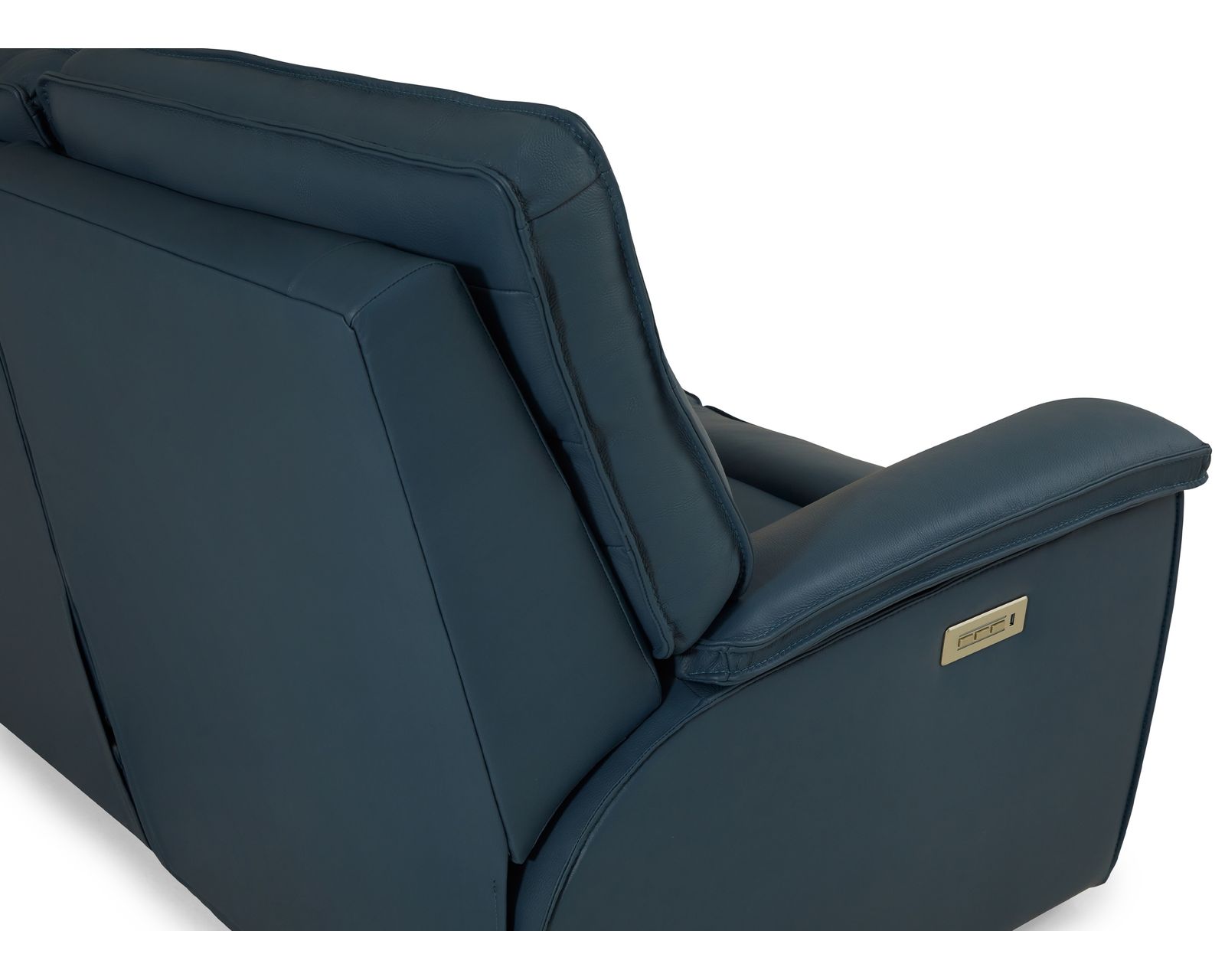 Oakley 41187 Power Headrest Power Reclining Sofa (86") +100 leathers - Oakley 86" Power Headrest Power Reclining Sofa