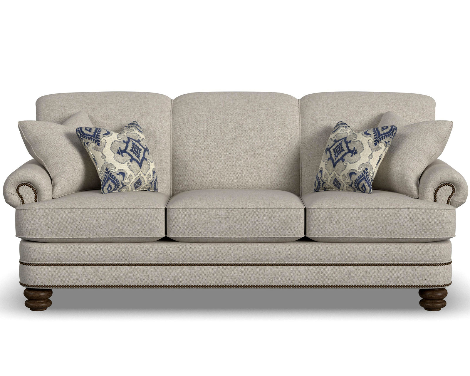 Bay Bridge 7791 Nailhead Loveseat (+100 fabrics)  - Bay Bridge Nailhead Sofa