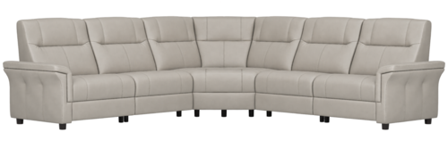 Layout A: Five Piece Reclining Sectional 118" x 118"