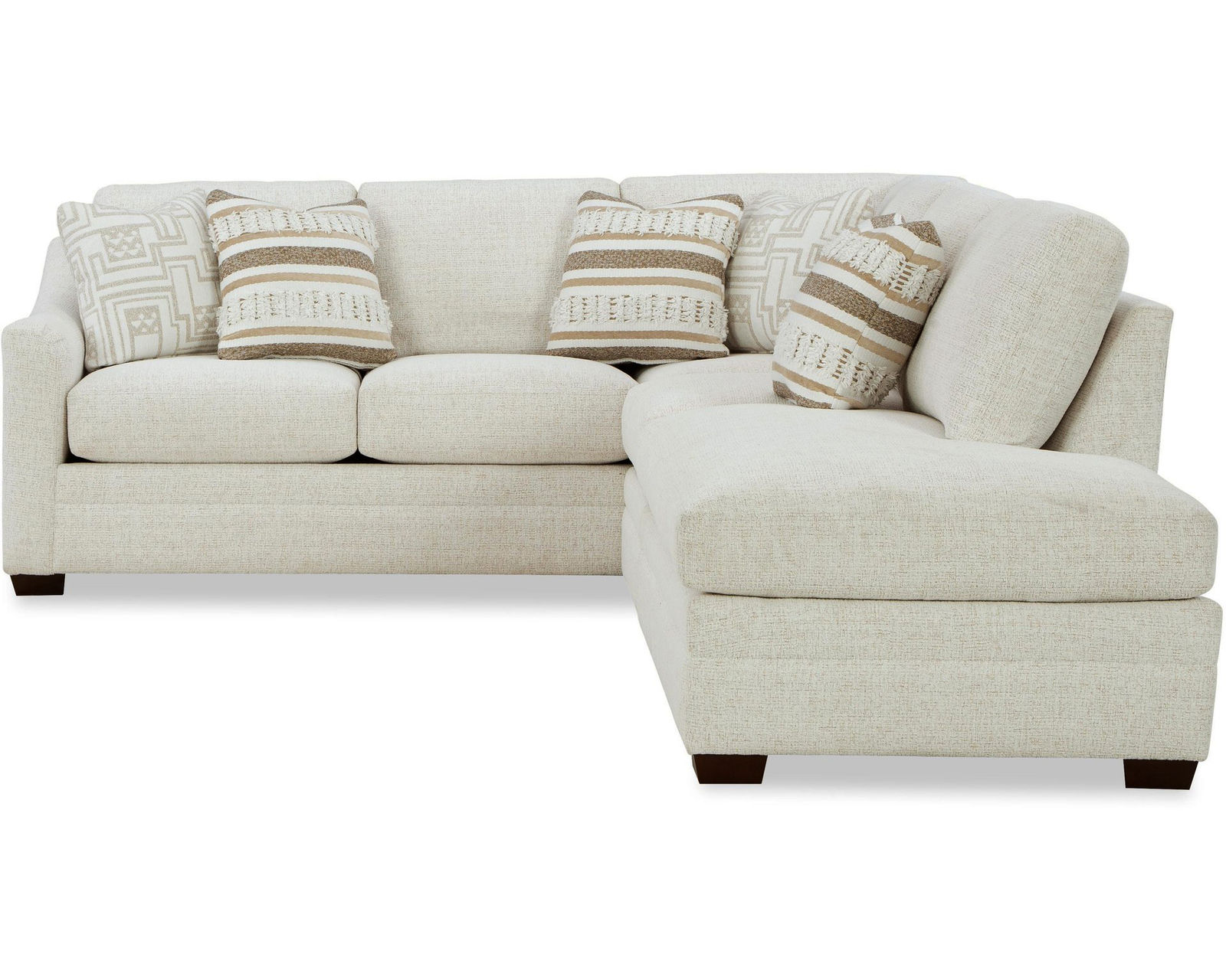Seneca F9443 Sectional (IN STOCK) - Layout A: Three Piece Sectional 114" x 96"