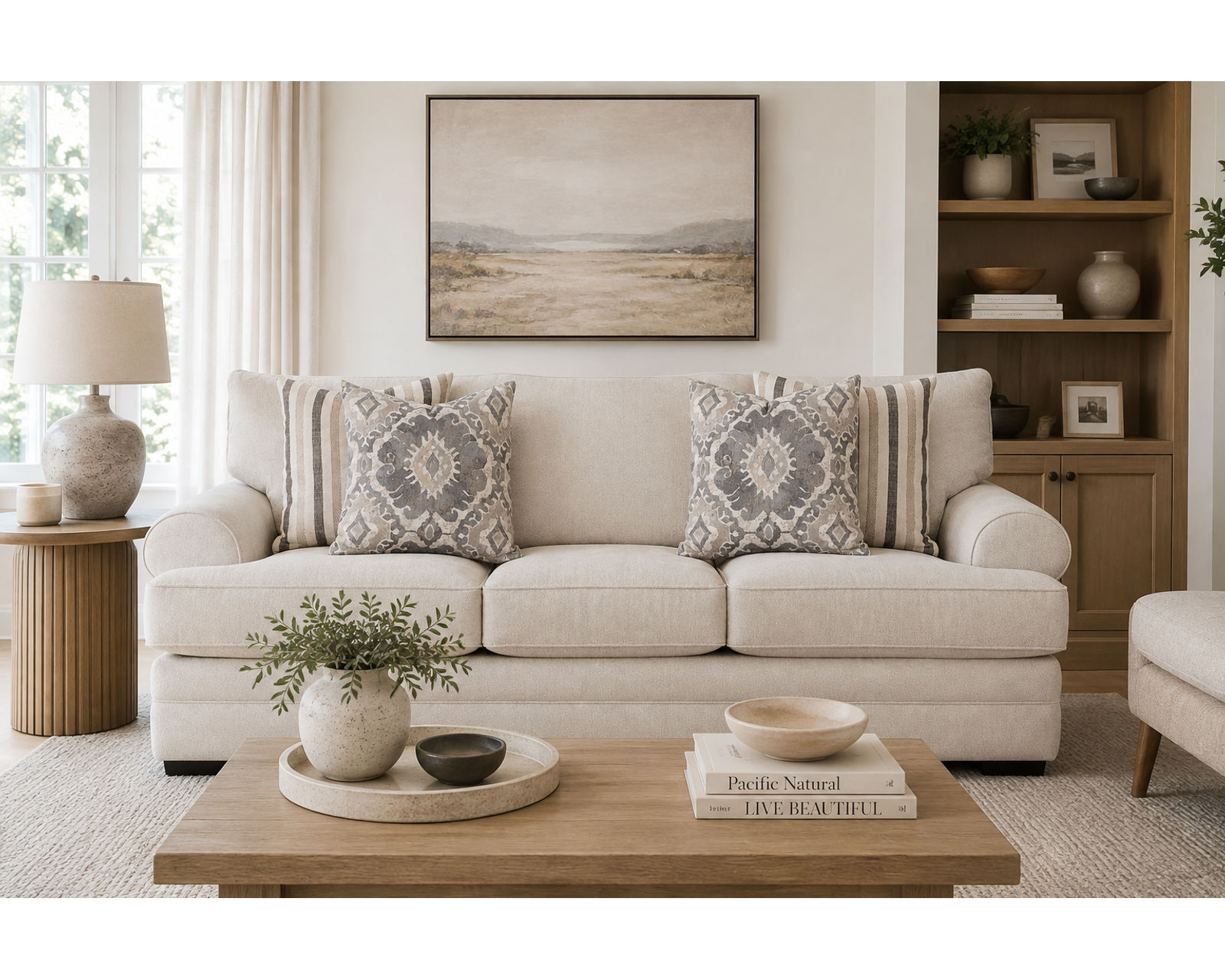 Kensie 97" Sofa (Easygoing Comfort. Timeless Style. Made for Everyday Living) - Franklin Brings the Room Together. Beautifully. Affordably.