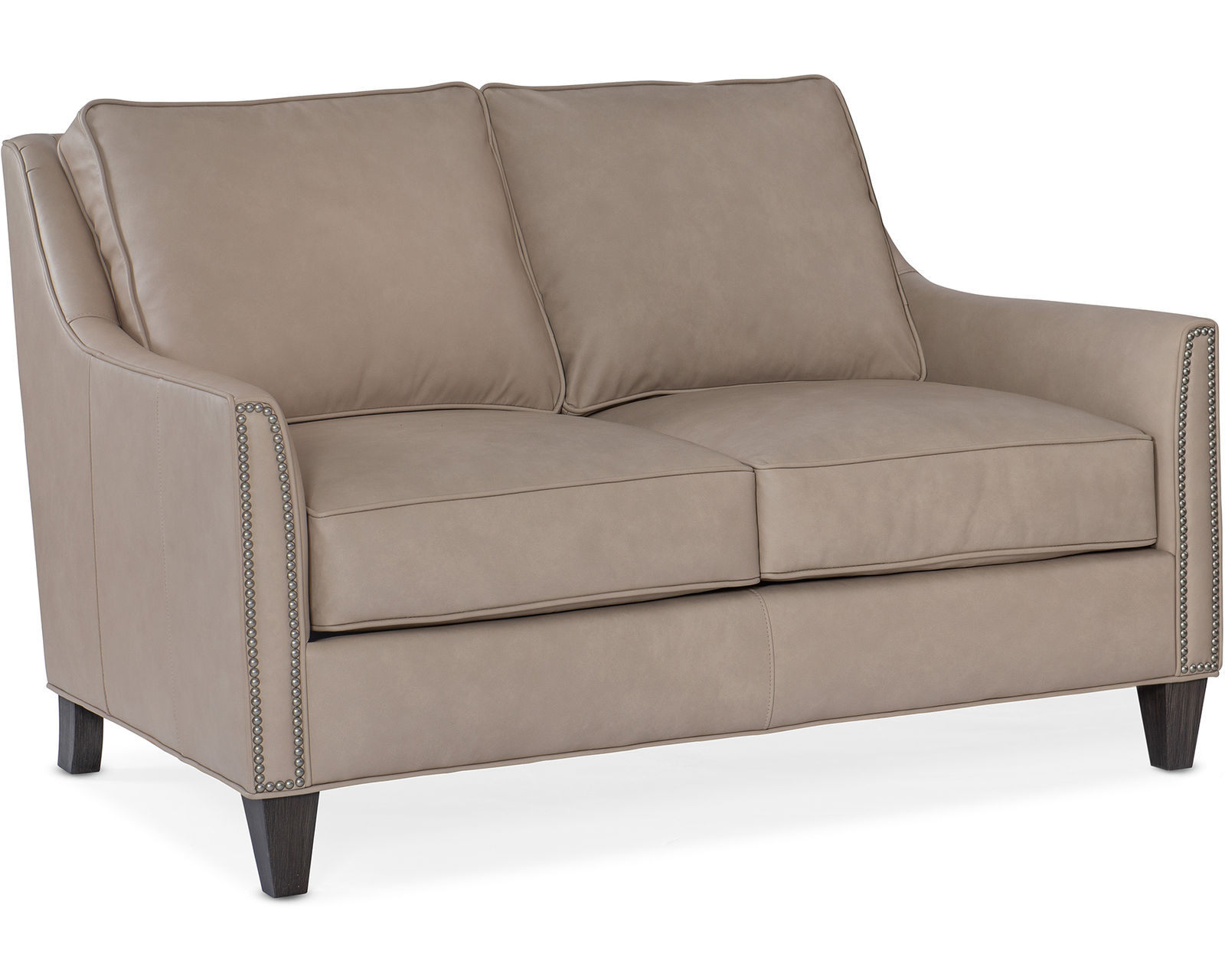 Bradington Young Christopher 318 Sofa (12 leathers) 8-Way Hand Tie - Christopher Stationary Loveseat 8-Way Hand Tie