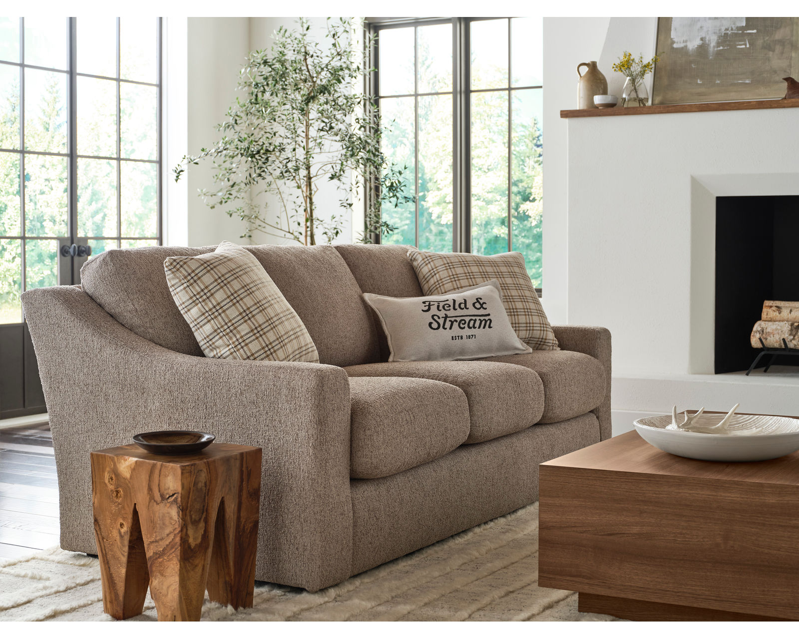 🎣 Caverra Queen Sleeper Sofa (+65 fabrics) - Caverra Queen Sleeper