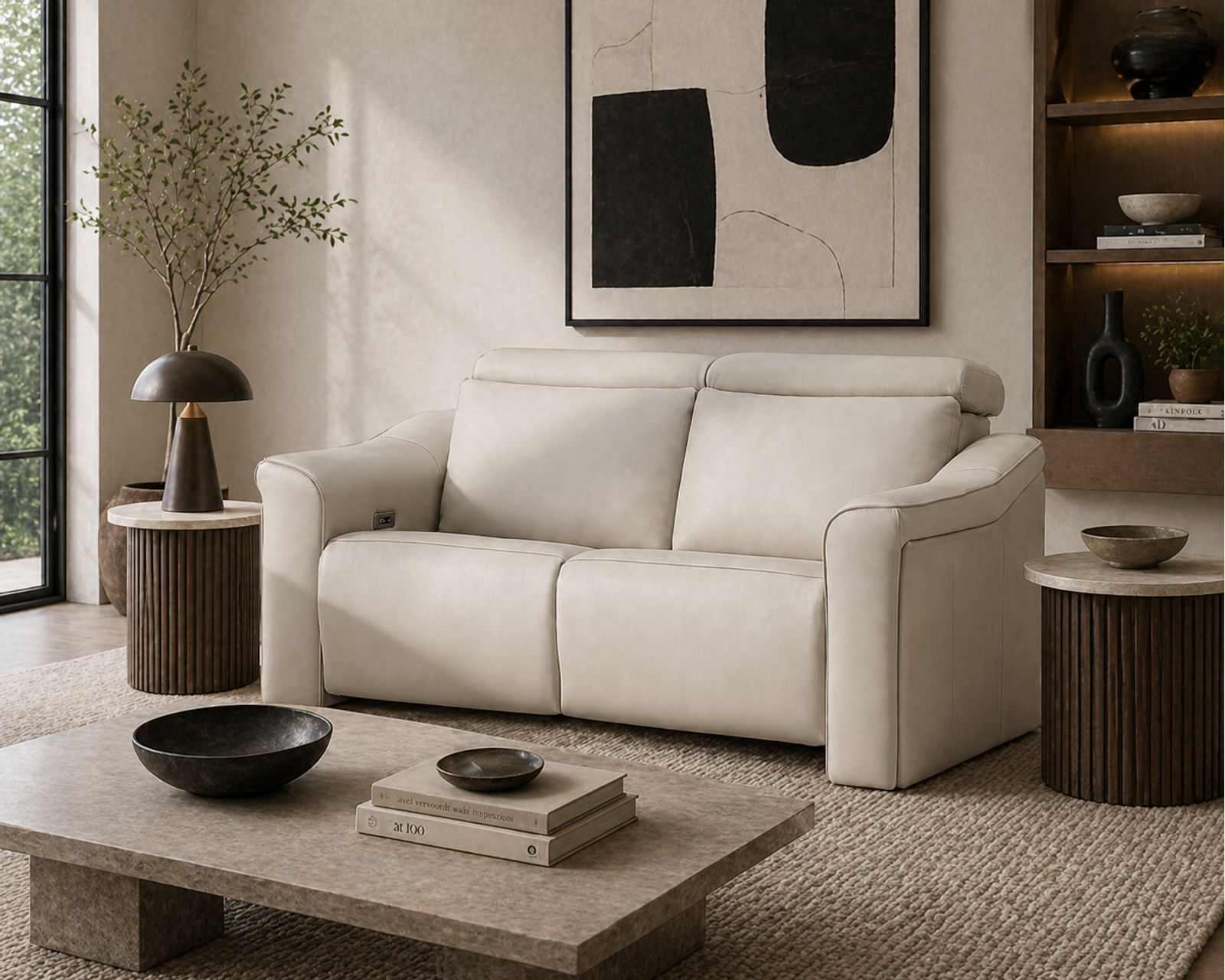 Bennett Dual Power Reclining Sofa — Available in Standard & Wide Cushions, 140+ Leather Options, and 84", 88", or 116" Widths - Your Style, Your Comfort, Your Price Point