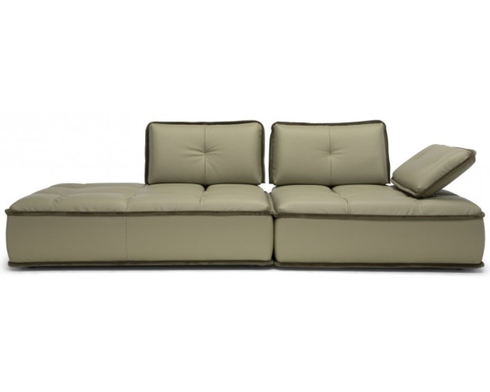 Pixel C294 Sectional (+50 leathers) - Layout I: Two Piece Sectional 113" wide