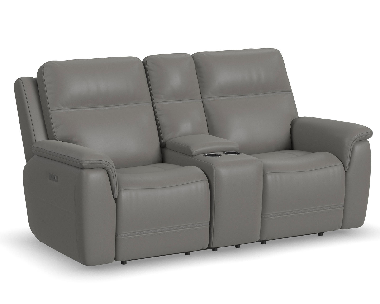 Sawyer Leather Power Reclining Sofa with Power Headrests and Lumbar (009-01) ZERO GRAVITY - In stock